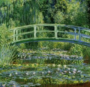 Monet, "The Japanese Bridge" (1899)