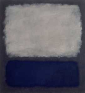 Mark Rothko, "Blue and Grey" (1962)